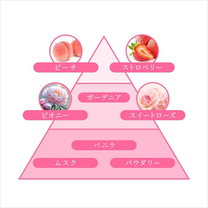 香りのピラミッド イメージ図